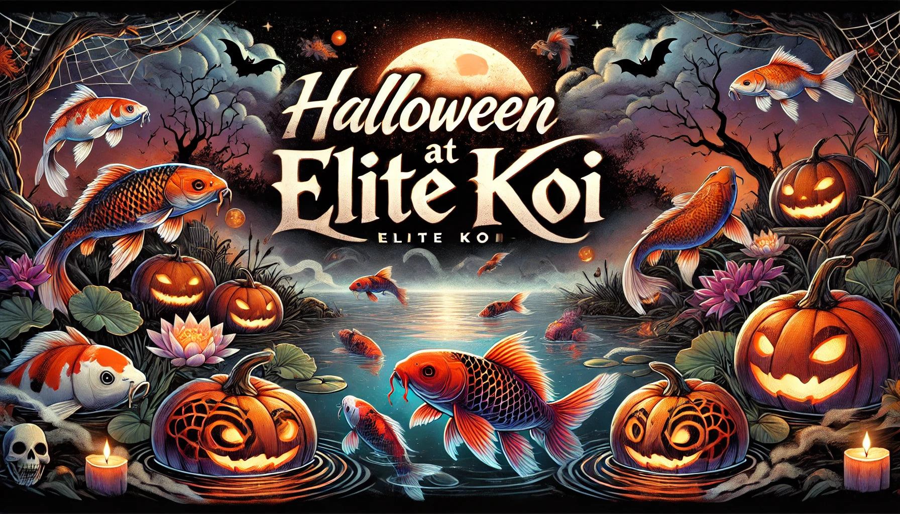 🎃 Spooky Koi Night: The Halloween Auction & Card Showdown 🎃