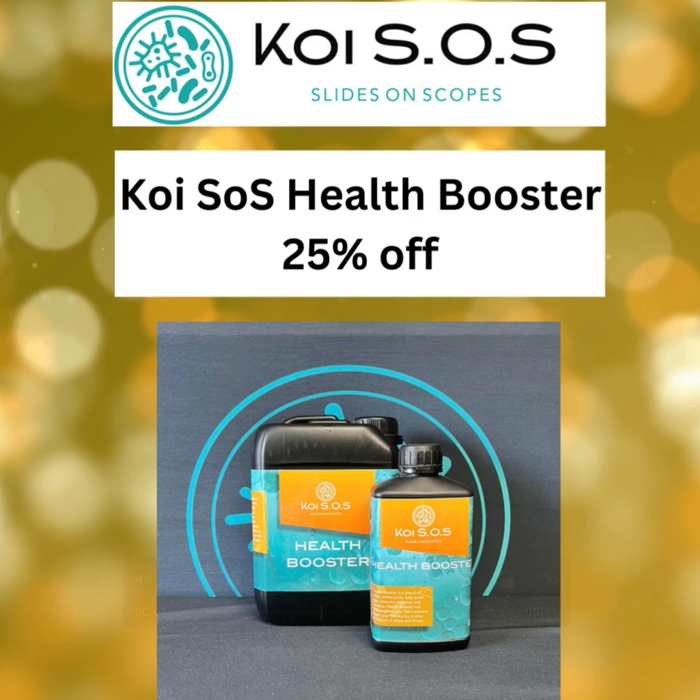 🎄 Day 14 Christmas Deal at Elite Koi: 25% OFF Koi SOS Health Booster! 🎄