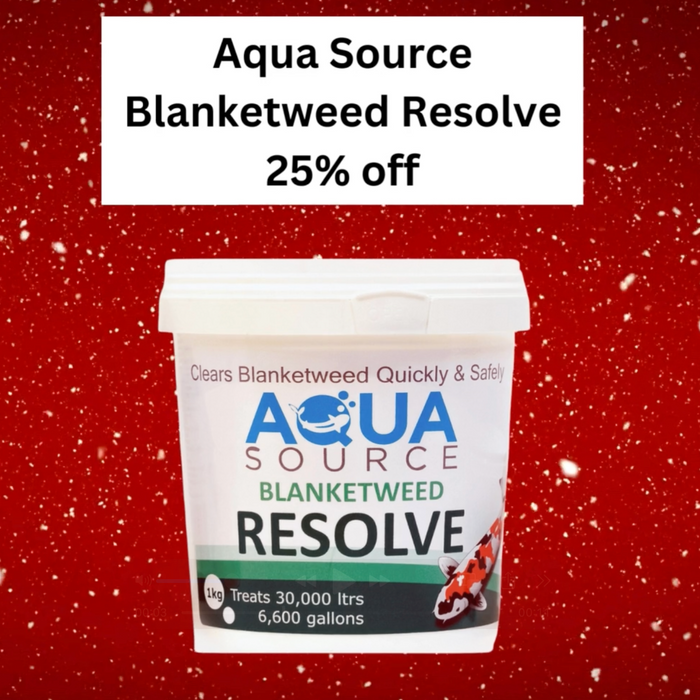 🎄 Day 16 Christmas Deal at Elite Koi: 25% OFF Aqua Source Blanketweed Resolve! 🎄
