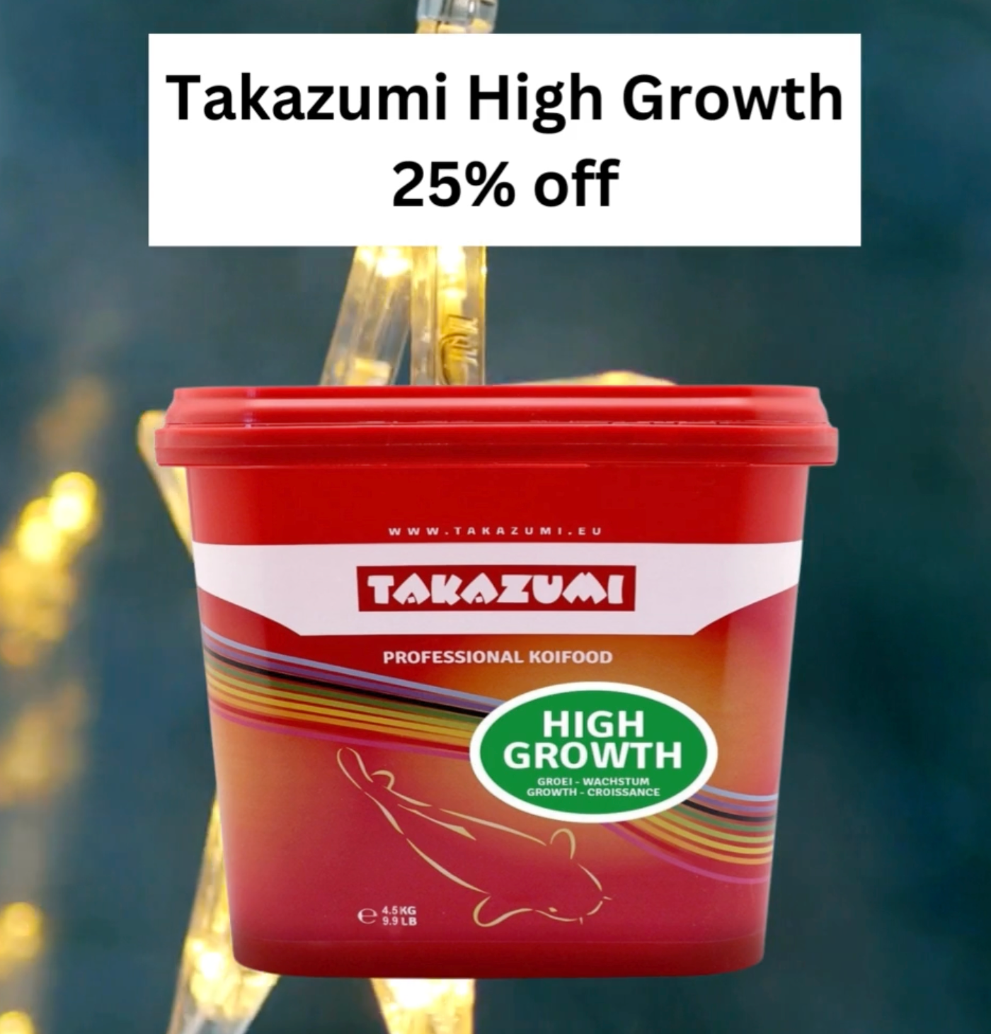 Takazumi High Growth | Vissen | Bestellen Takazumi High Growth | Vissen | Bestellen