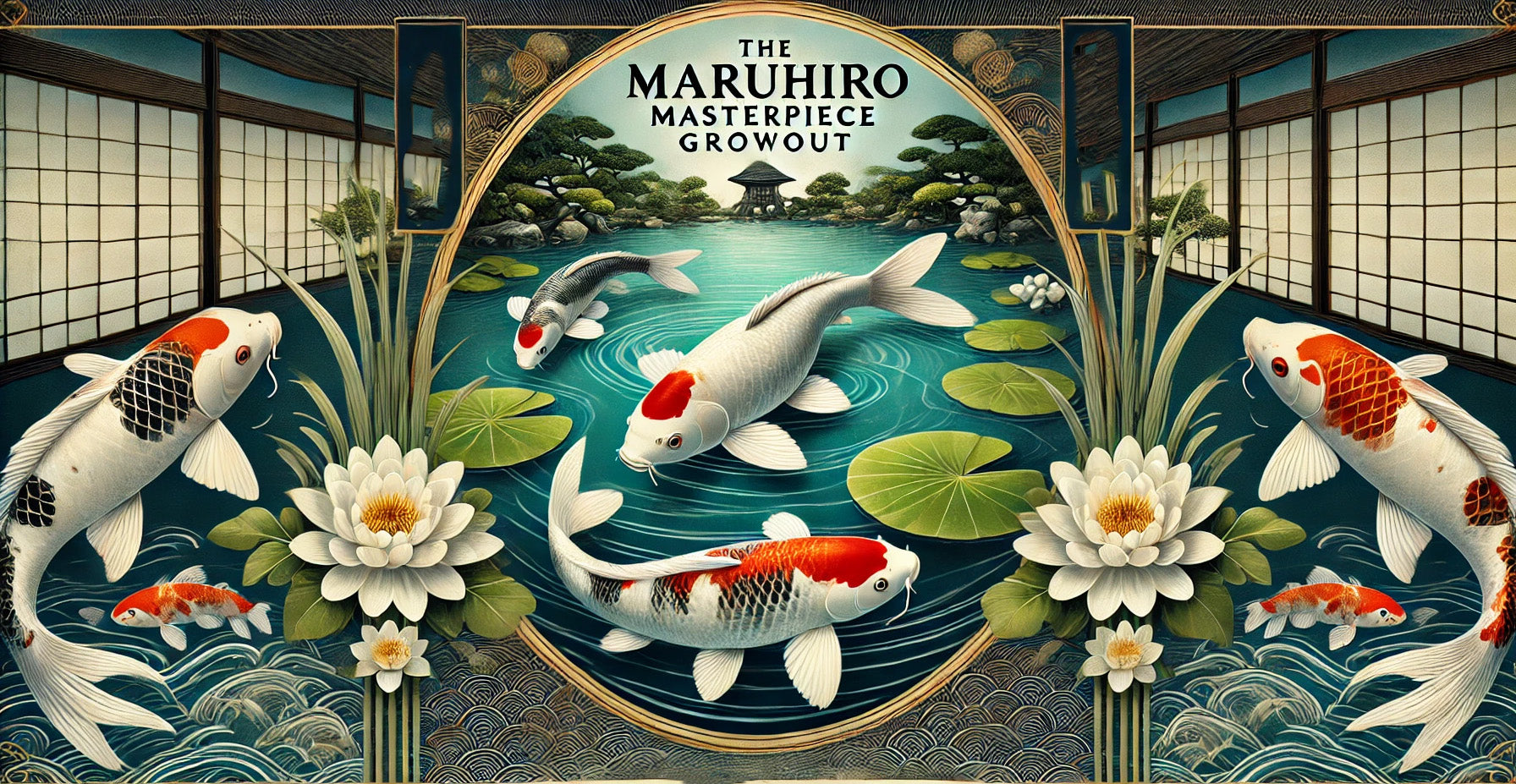 Join Us This Saturday at 2:30 PM to Bid on the Final Maruhiro Masterpiece GrowOut Koi!