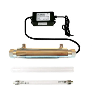 Pond 11W Ultraviolet UV Steriliser System for Tap Water Treatment for 1/4" Push Fit Connection