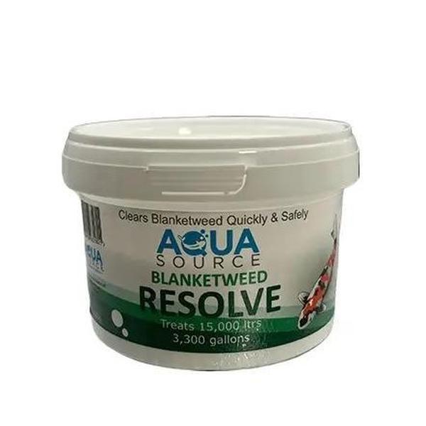 Aqua Source Blanketweed Resolve  – completely free from algaecides, biocides, pesticides, ammonium compounds, and metal salts.
