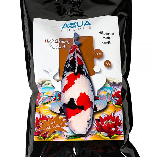 Aqua Source All Season with Garlic Koi Food Free P P Elite Koi