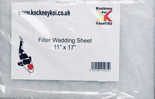 Kockney Koi Filter Wadding Sheet