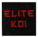 Elite Koi Personalised Coaster 