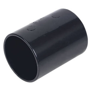 Black Solvent Weld Straight Connectors