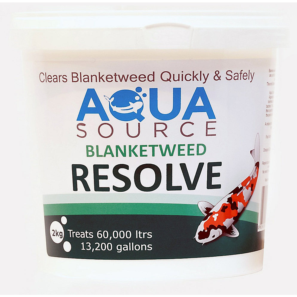 Aqua Source Blanket weed Resolve gets rid of Blanketweed/ String Algae