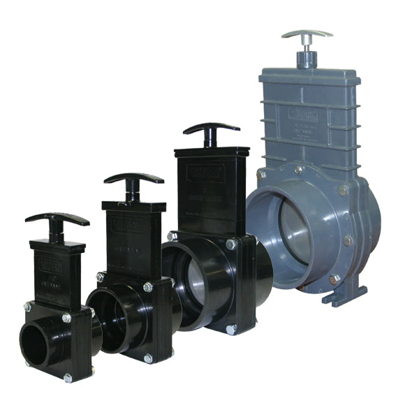 Valterra Slide Gate Valve - Shuts off flow easily from your pond whilst cleaning filters
